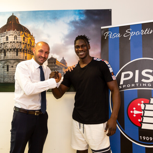 Presentazione Idrissa Touré Pisa Sporting Club claudio chiellini